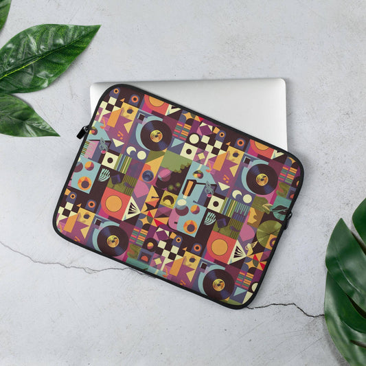 Designed in North Carolina.

* FREE US SHIPPING INCLUDED (Canada + $6.99US)
* ONLY 10 OF ANY DESIGN AVAILABLE!

Protect your laptop in style—get this snug, lightweigd.jemmesDJemmes Psychedelic Vinyl Laptop Sleeve - Vibrant