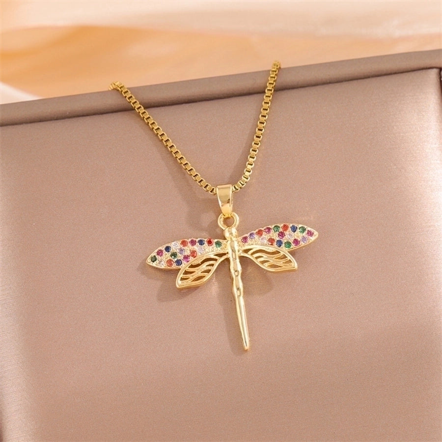 18k Gold-Plated Stainless Steel Pendant Necklaces