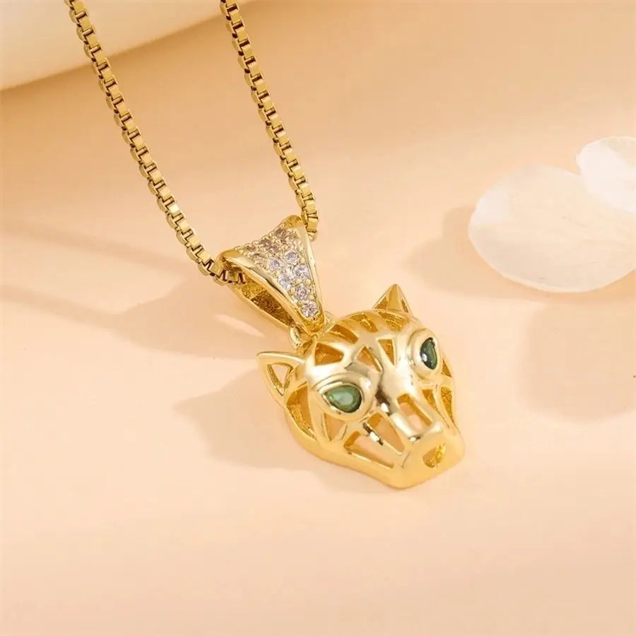 18k Gold-Plated Stainless Steel Pendant Necklaces