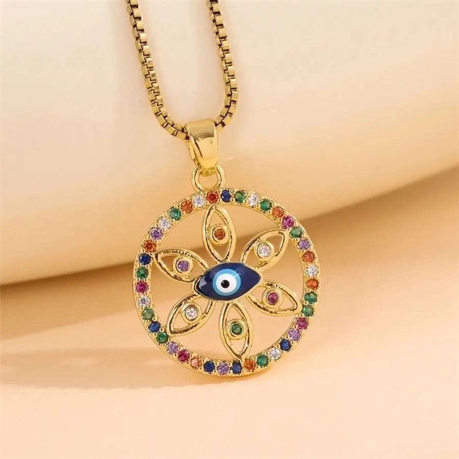 18k Gold-Plated Stainless Steel Pendant Necklaces