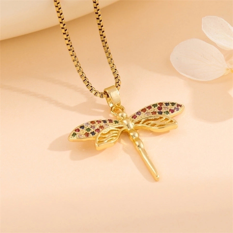 18k Gold-Plated Stainless Steel Pendant Necklaces